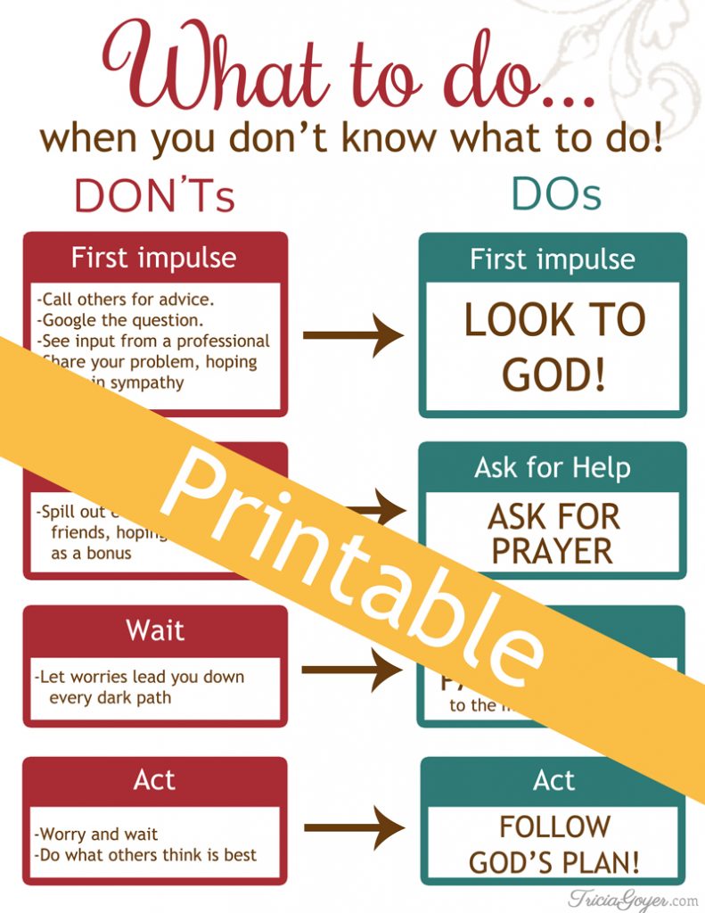 What To Do - printable
