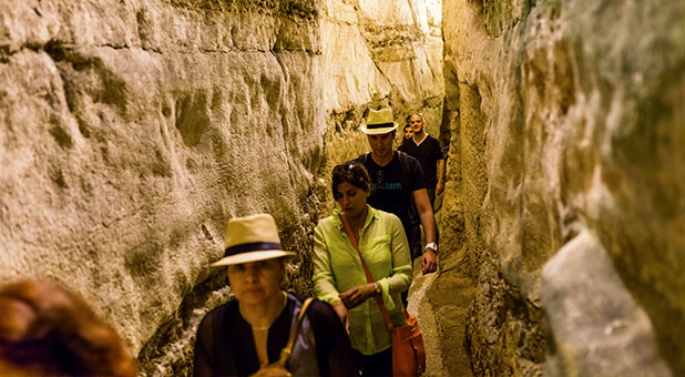 Photo: The Western Wall Tunnels